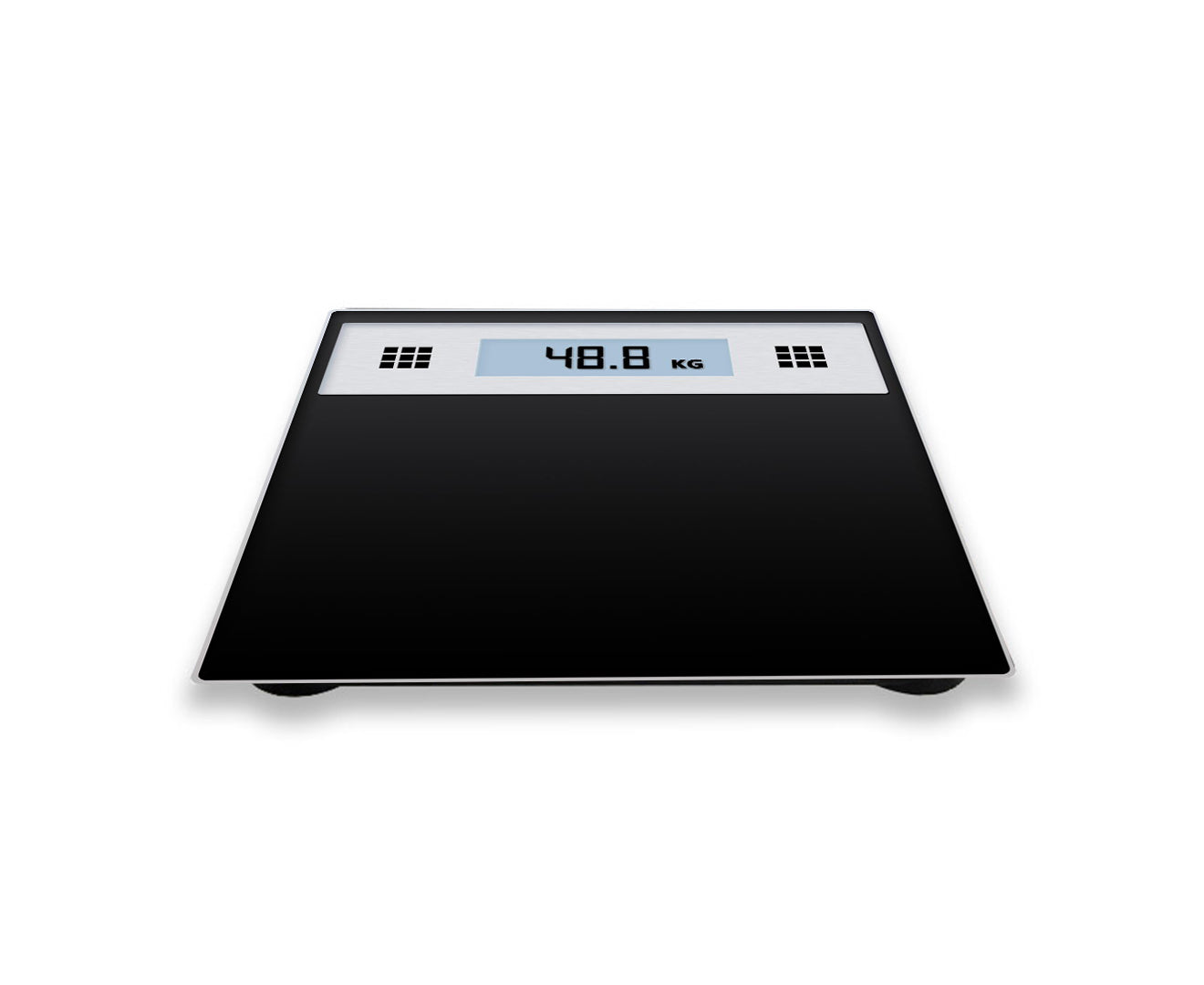 NNEAGS 2X 180kg Electronic Talking Scale Weight Fitness Glass Bathroom Scale LCD Display Stainless-1