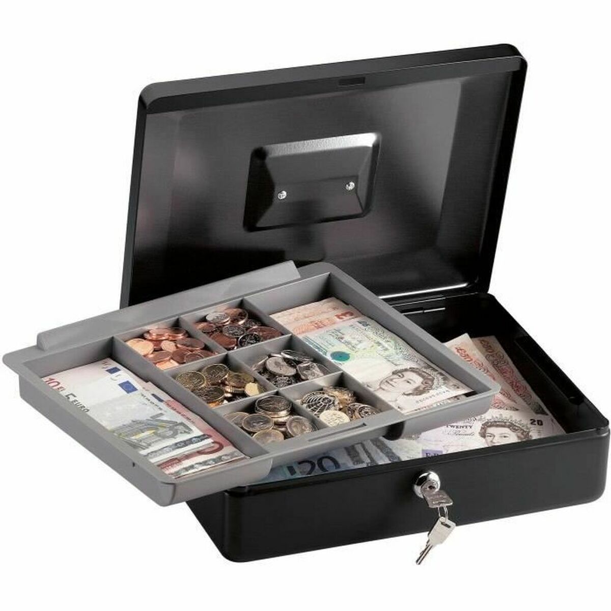 Safety-deposit box Master Lock Black Steel-0