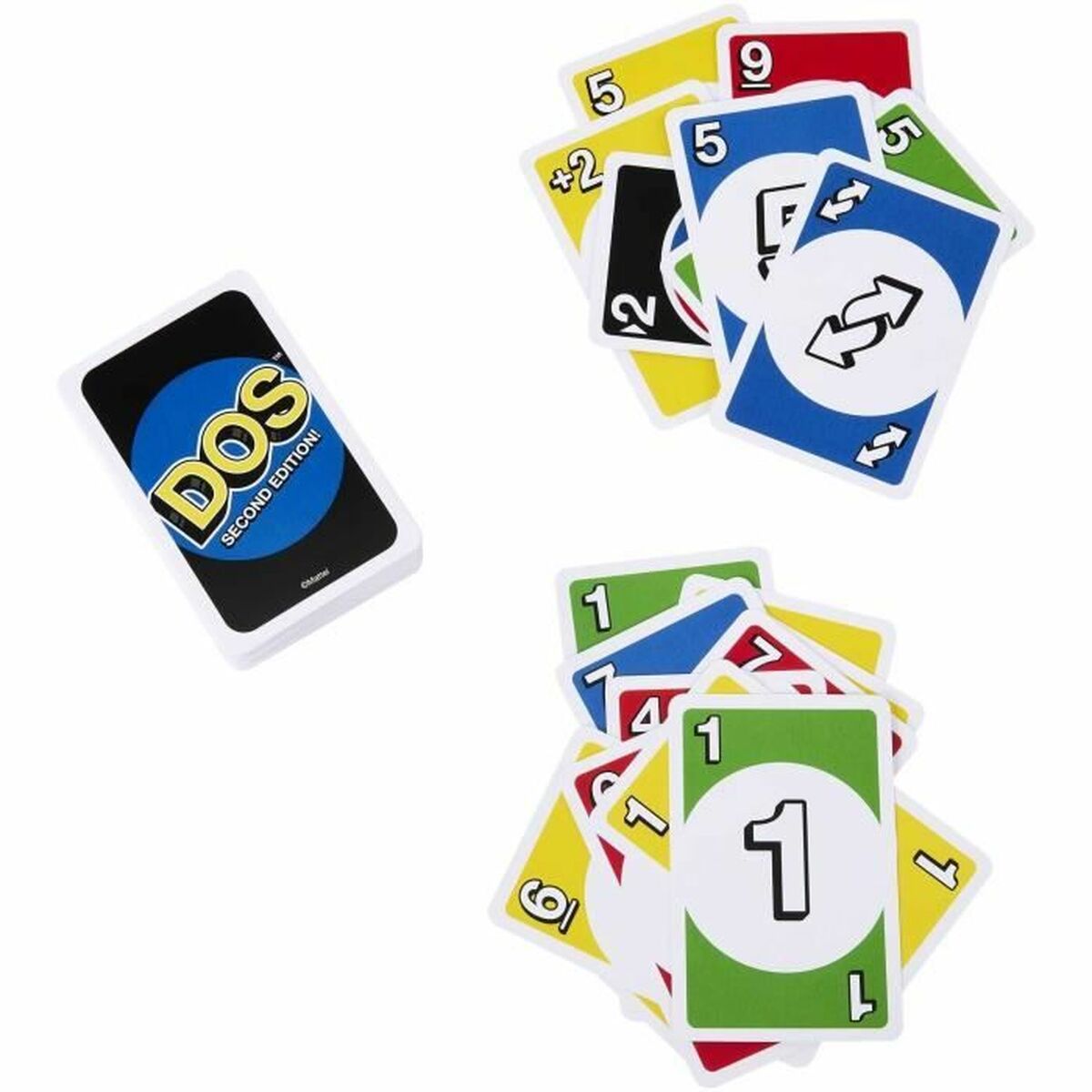 Card Game Mattel UNO DOS (FR)-5