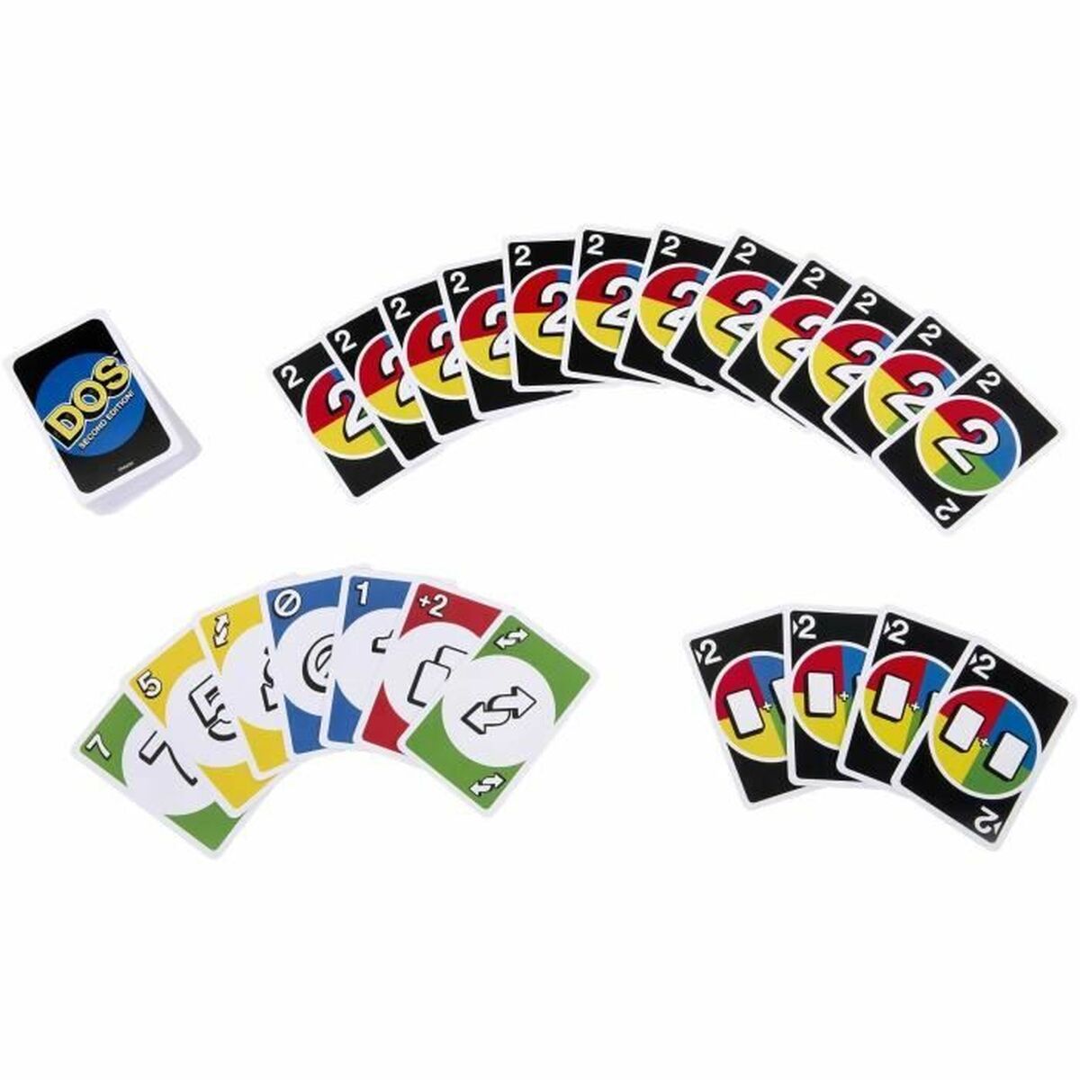 Card Game Mattel UNO DOS (FR)-3