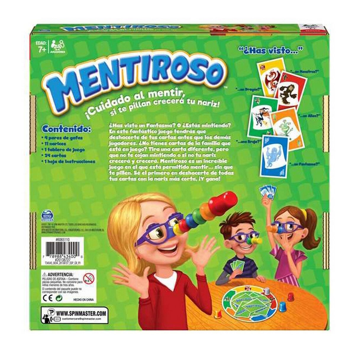 Board game Spin Master Mentiroso 29 Pieces 26,67 x 26,67 x 5,08 cm-2