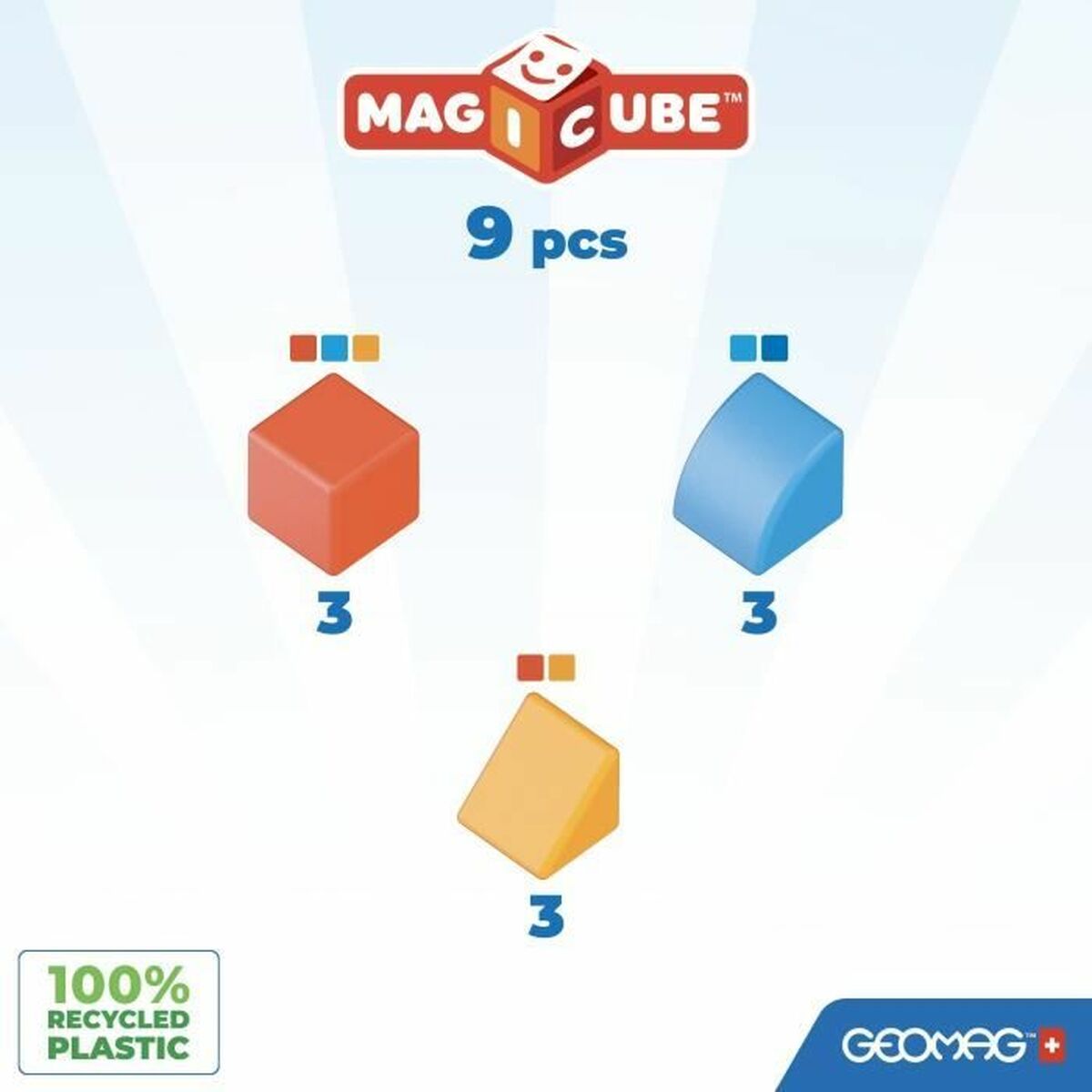 Construction set Geomag Magicube 208-4