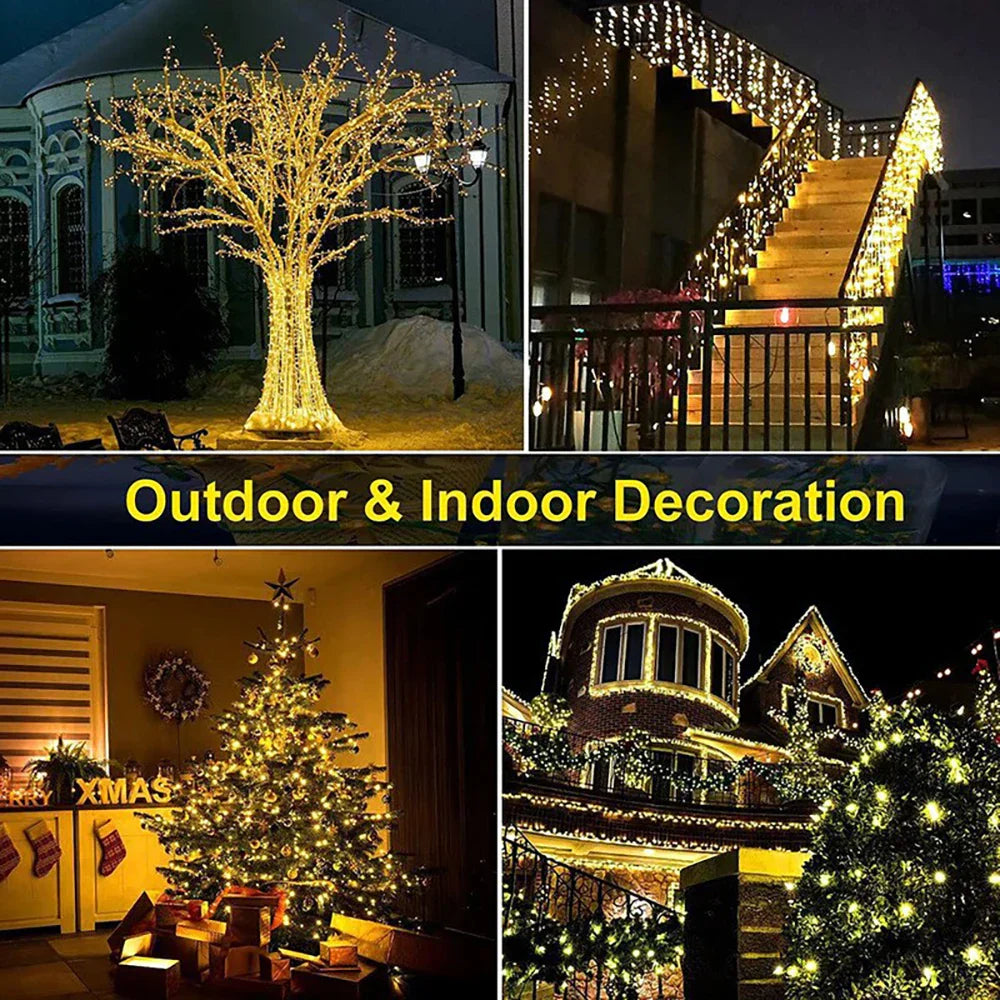 LED Fairy Lights Waterproof Outdoor String Light-4