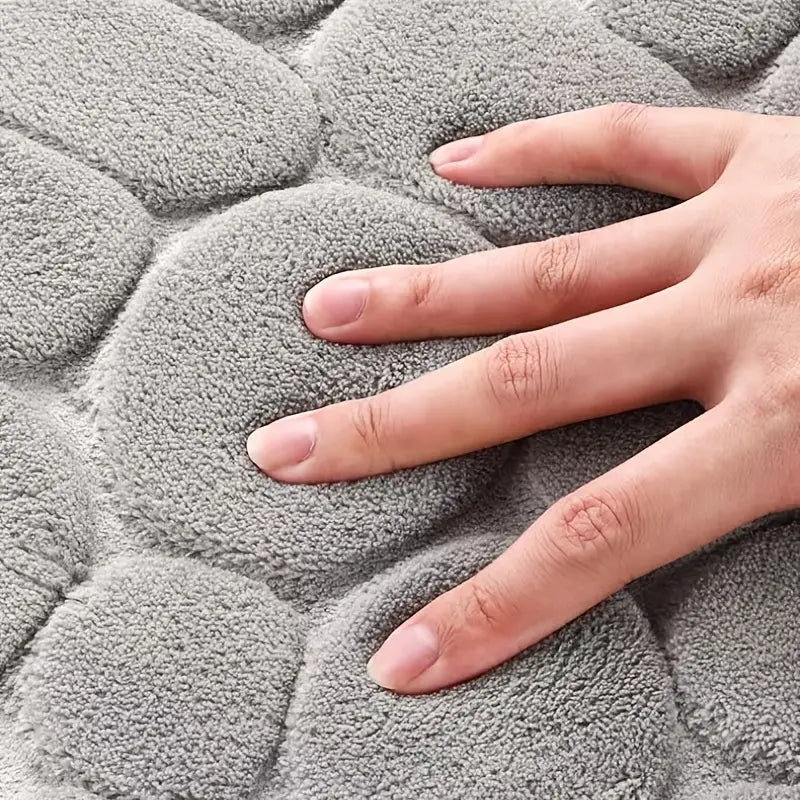 3pcs Ultra Soft Bathroom Rugs Bliss-4