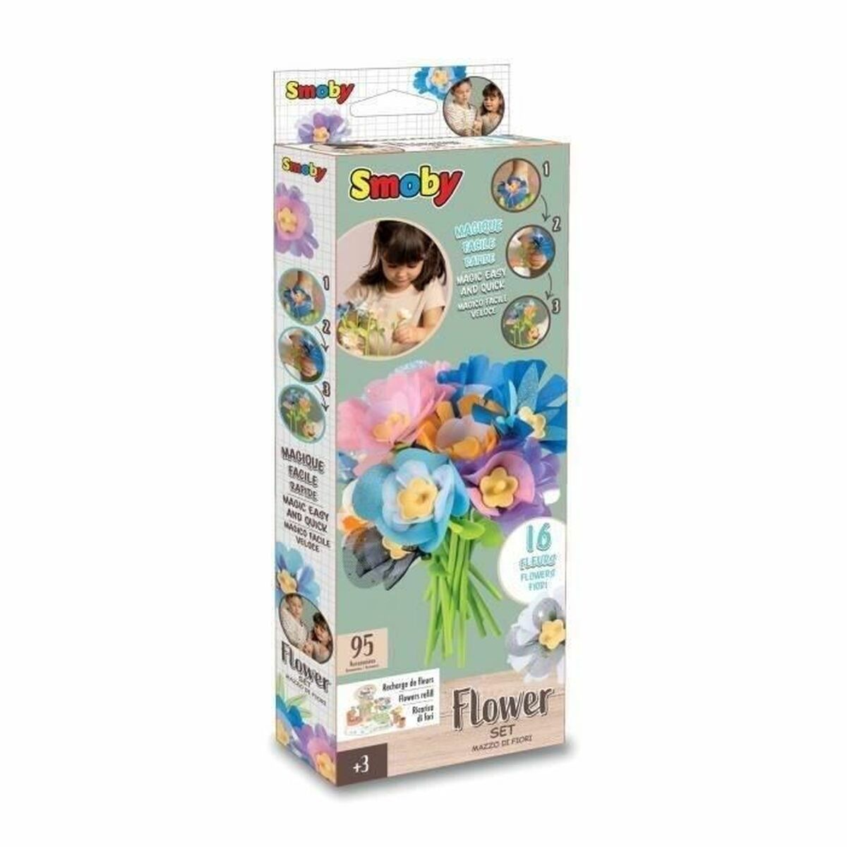 Decorative Flowers Smoby Multicolour Children's-5