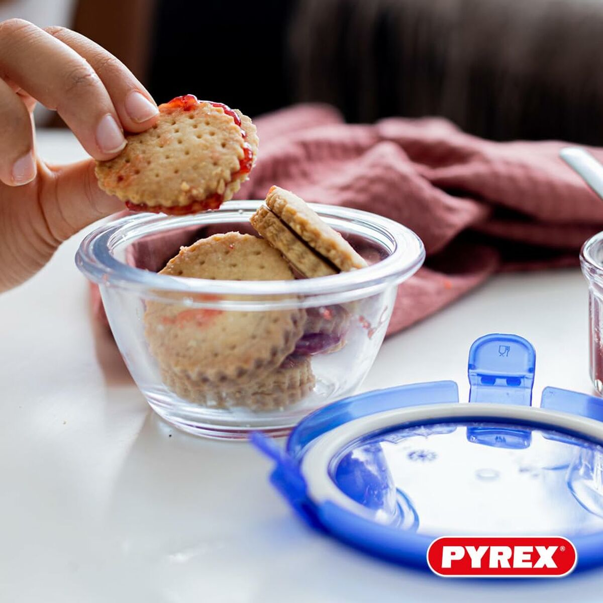 Set of lunch boxes Pyrex Transparent 5 Pieces-2