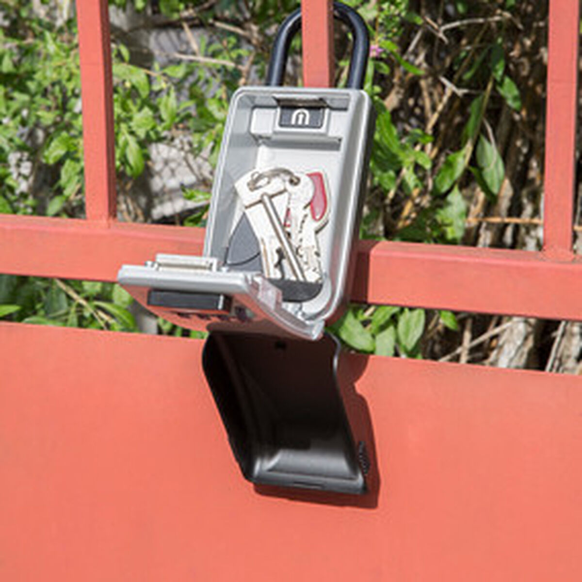 Safety-deposit box Master Lock 5424EURD Keys Grey Metal 17,5 x 7,2 x 5,2 cm-2
