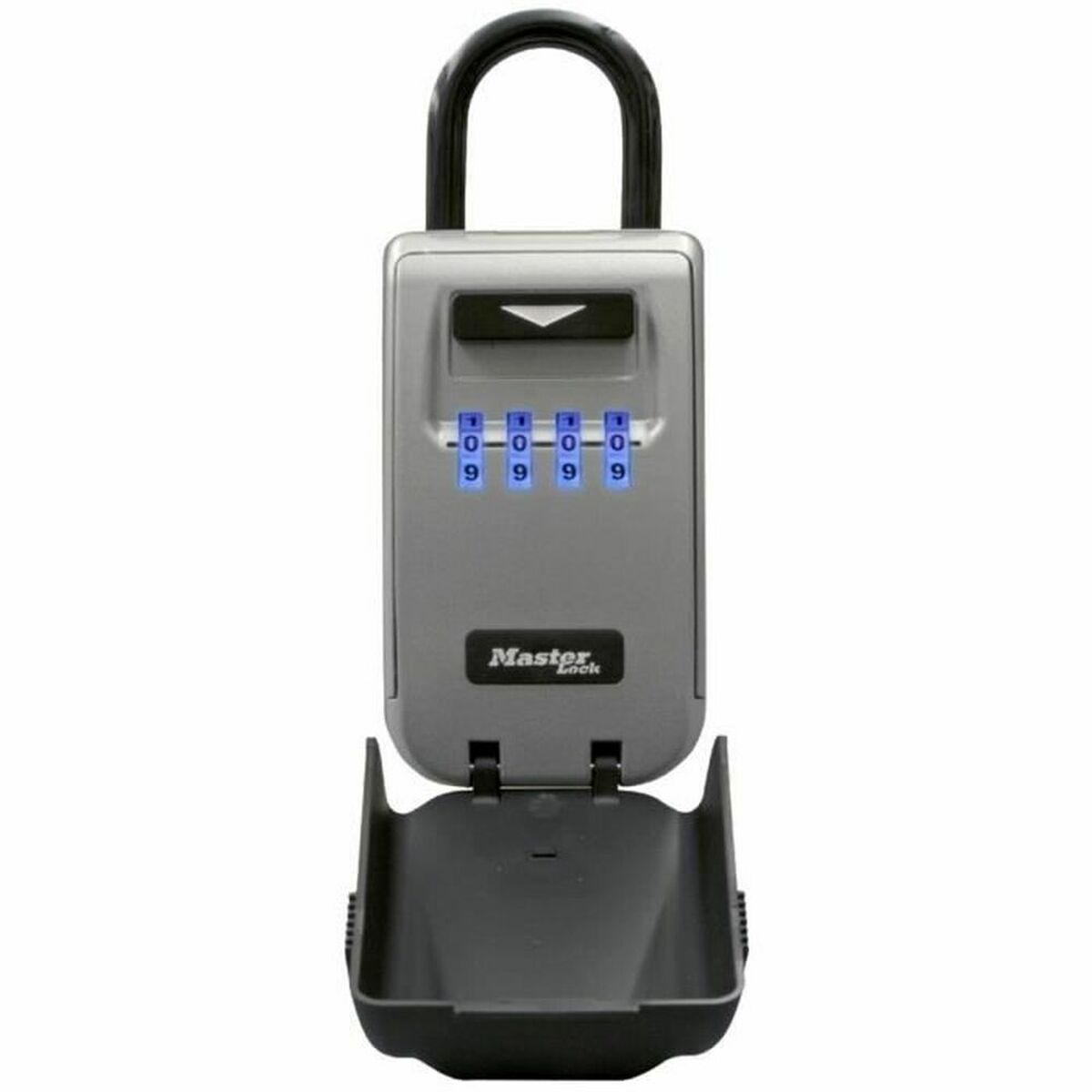 Safety-deposit box Master Lock 5424EURD Keys Grey Metal 17,5 x 7,2 x 5,2 cm-0