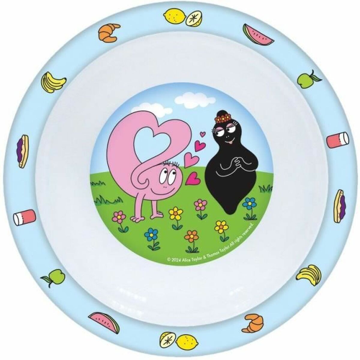 Dinnerware Set Fun House Plastic 6 Pieces-4