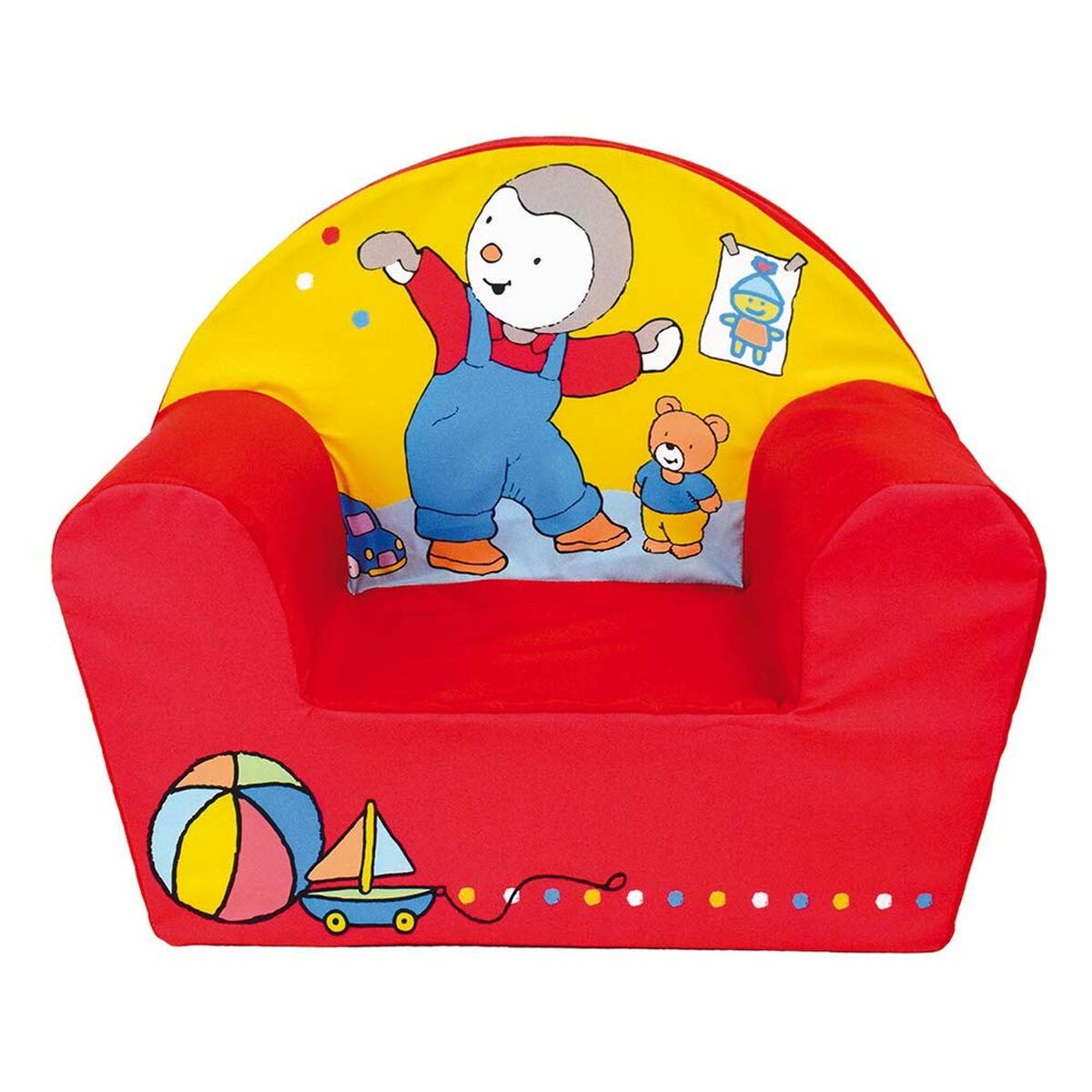 Armchair Fun House T'CHOUPI Foam 42 x 52 x 33 cm-0