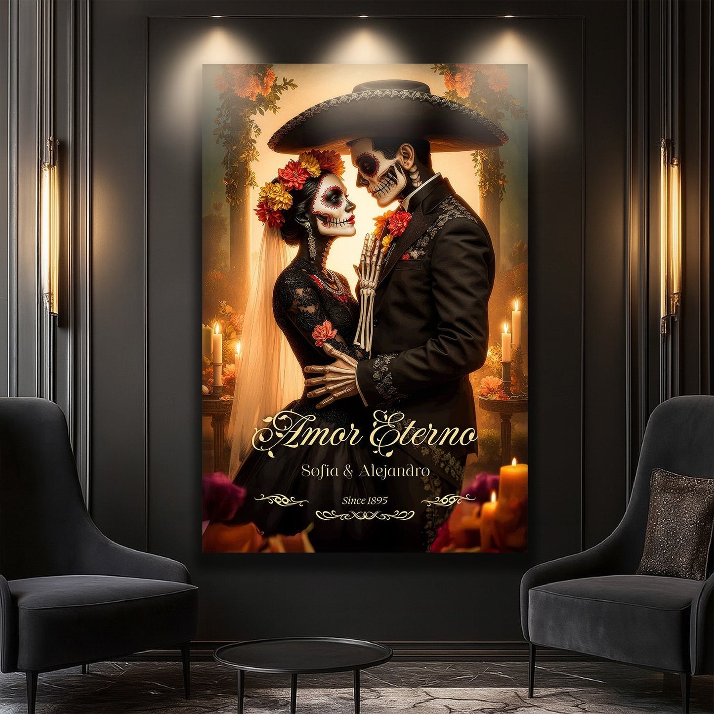 Personalized Eternal Love Halloween Sign-2