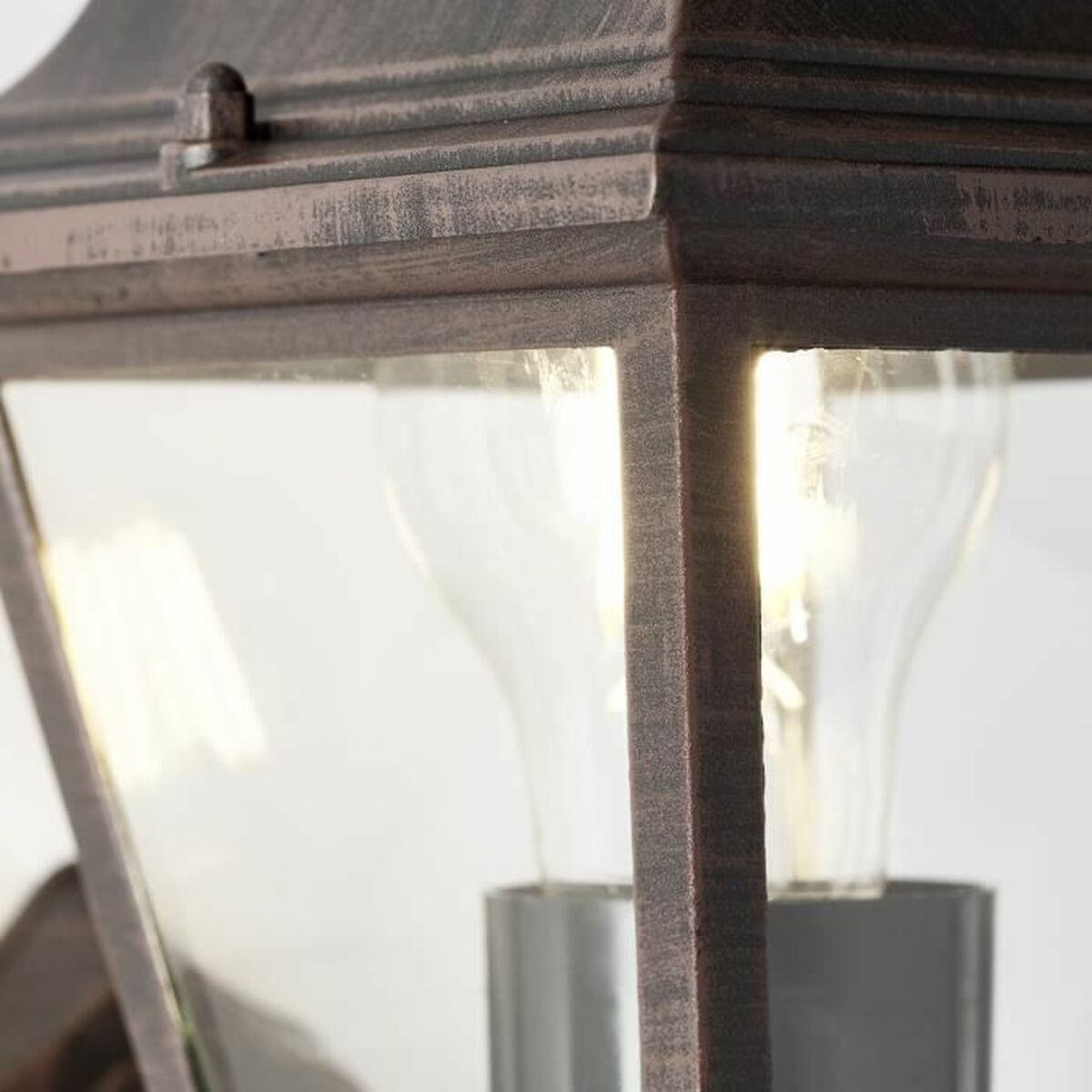 Garden Lantern Brilliant Nissie Orange Black oxide 60 W E27 Exterior-2