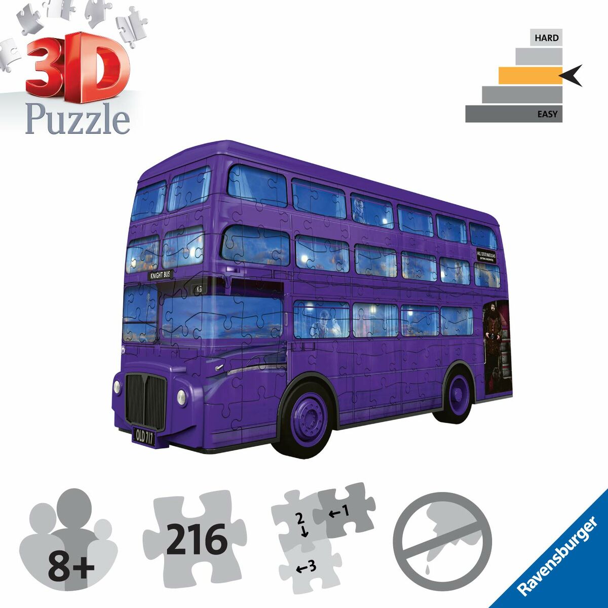 Puzzle Ravensburger Iceland: Kirkjuffellsfoss 3D-8