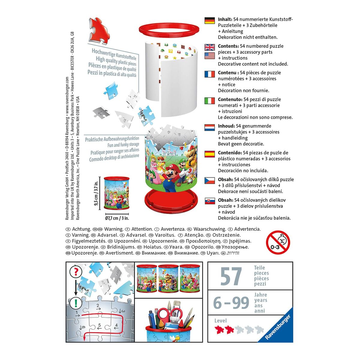 Puzzle Ravensburger Iceland: Kirkjuffellsfoss 3D (54 Pieces)-1