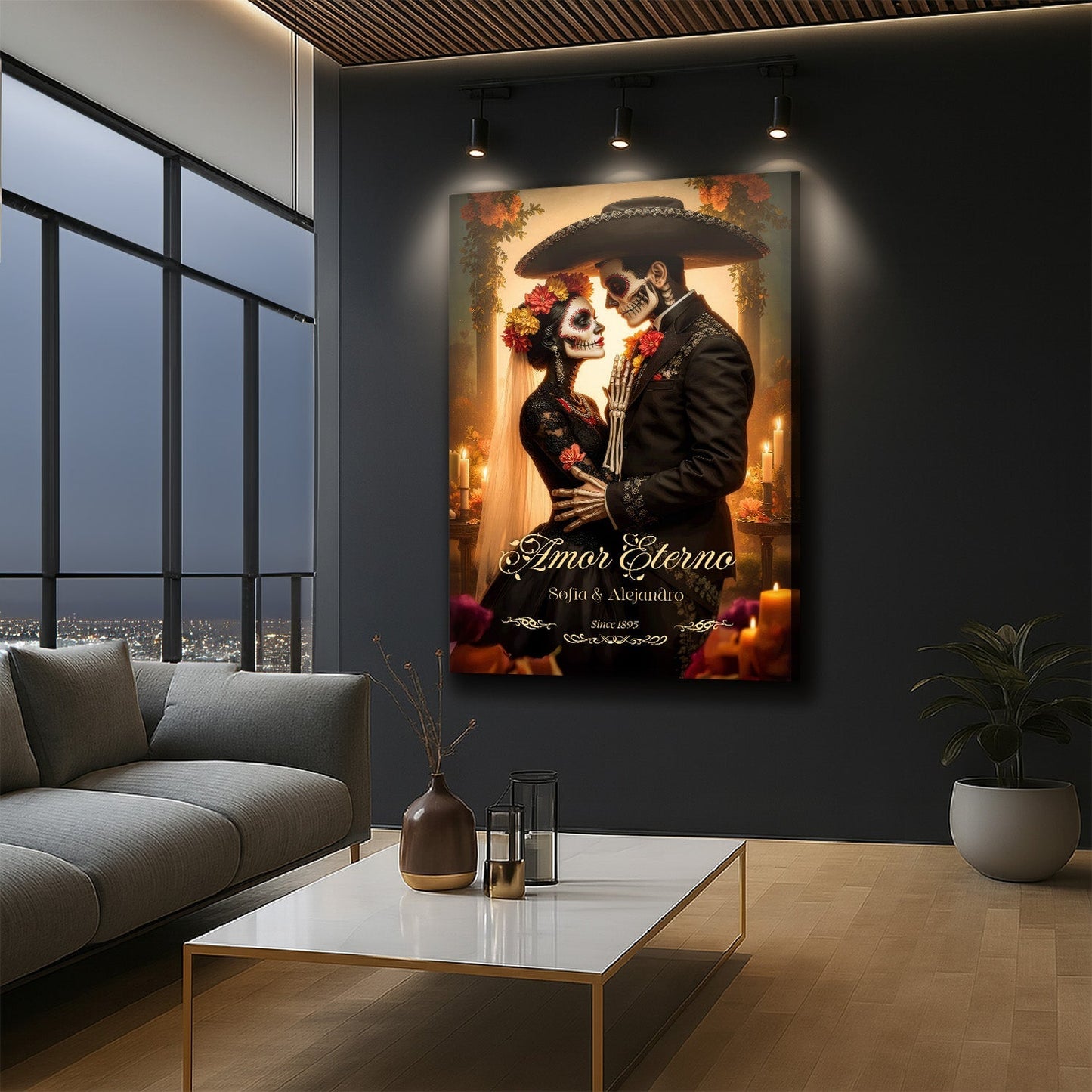 Personalized Eternal Love Halloween Sign-3