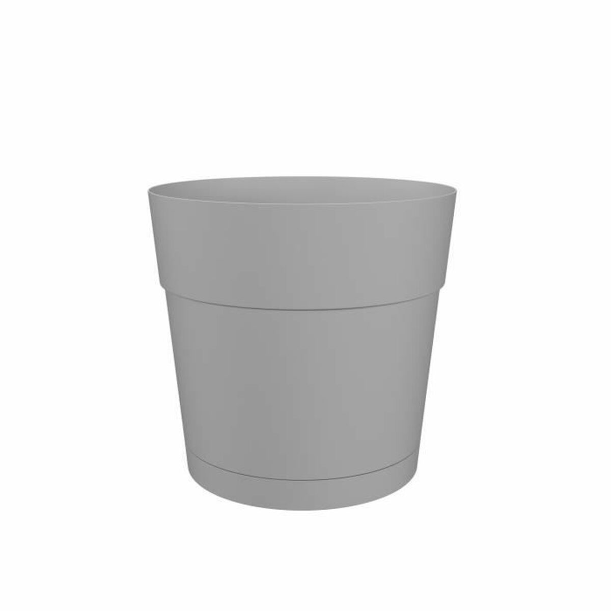 Plant pot Artevasi Light grey Plastic Circular Ø 30 cm-0