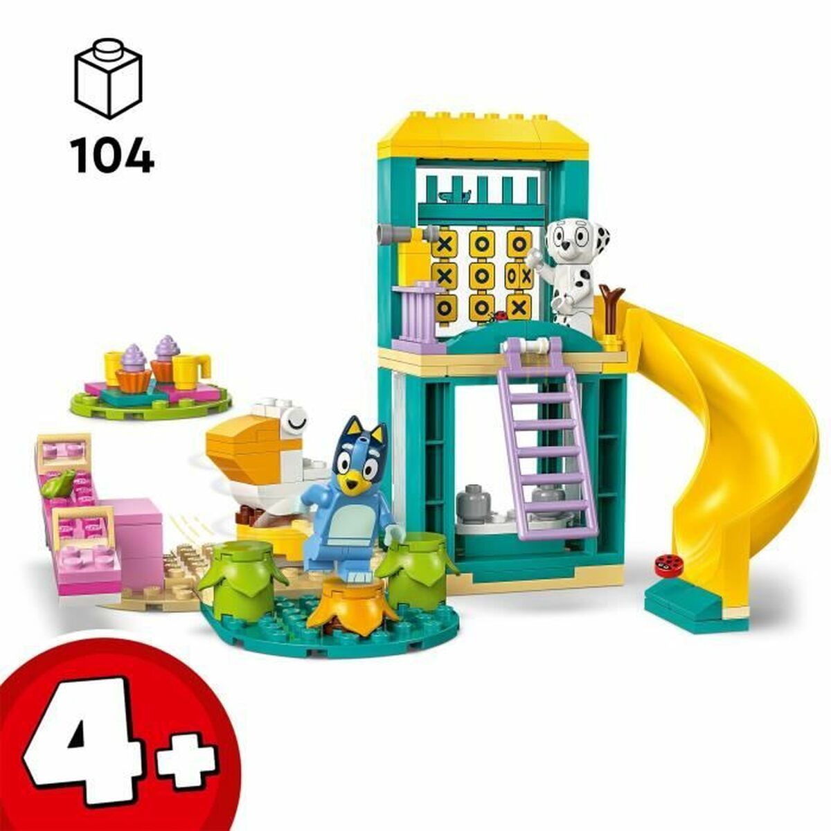 Construction set Lego 11201 Playground Fun with Bluey and Chloe 104 Pieces-11