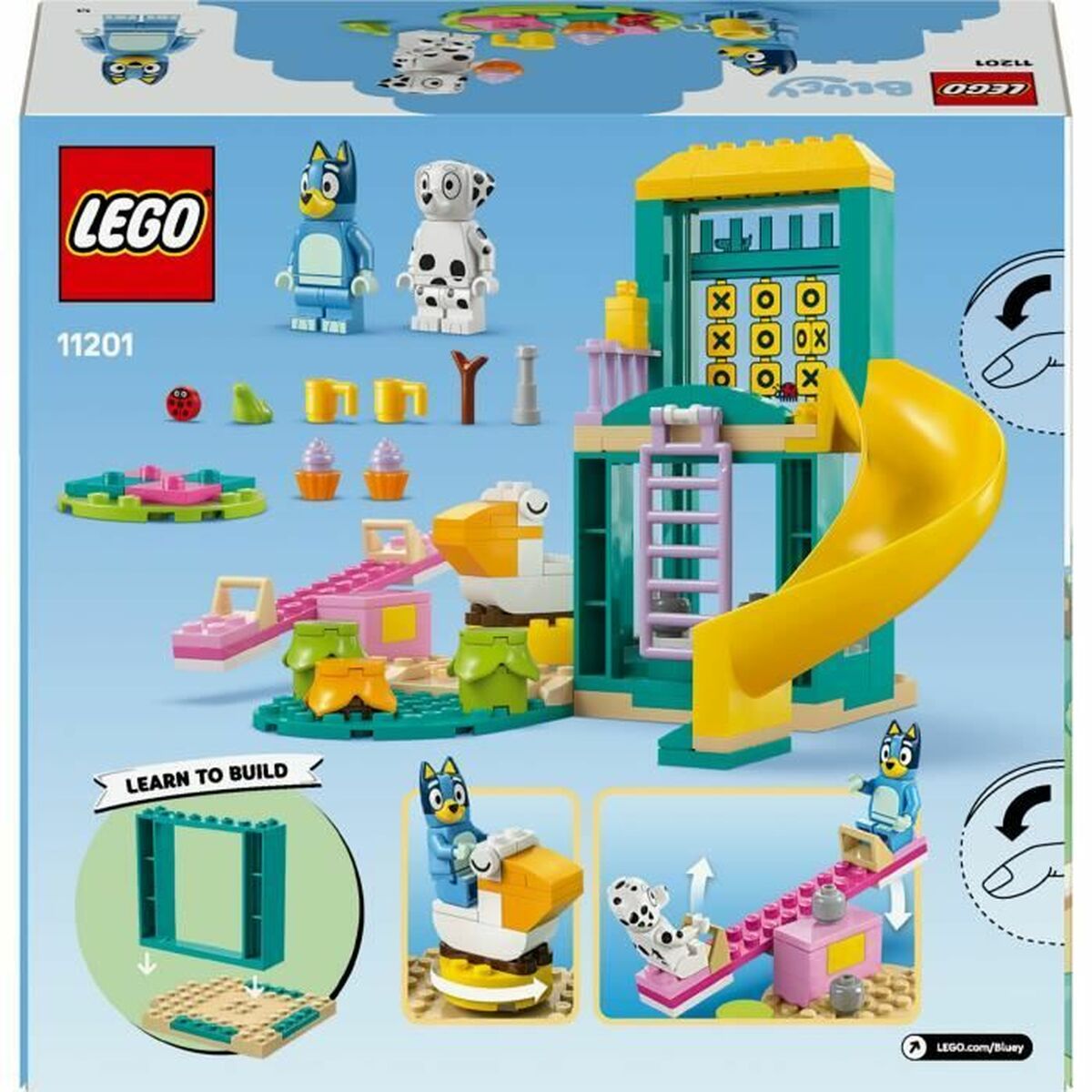 Construction set Lego 11201 Playground Fun with Bluey and Chloe 104 Pieces-7