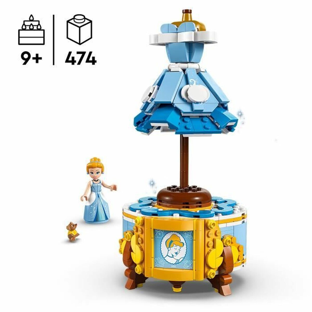 Construction set Lego Disney Princess 43266 474 Pieces-14