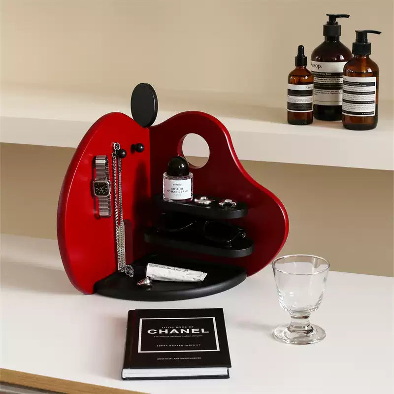 Apple-Shaped Jewelry Organize Rack-3