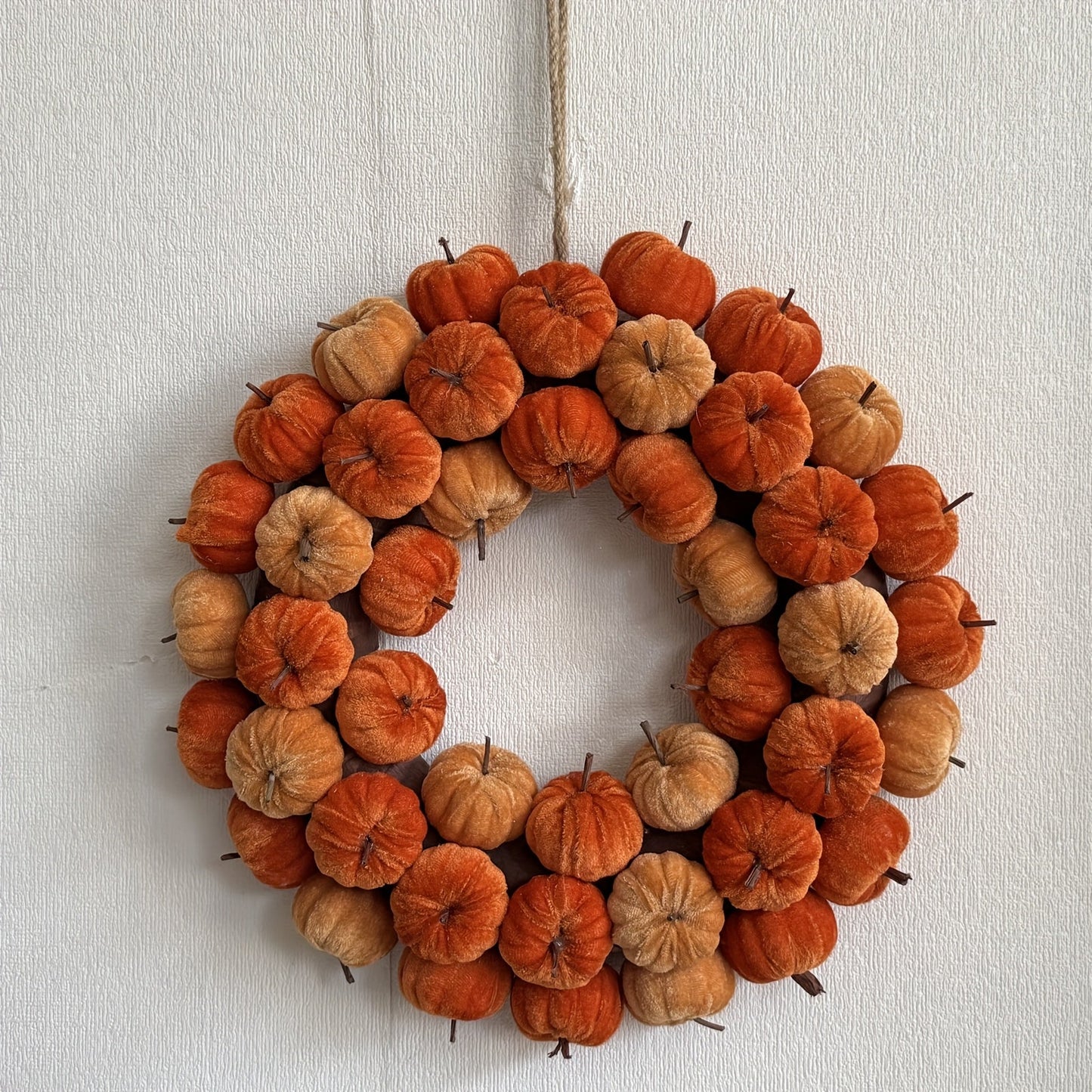 Halloween Harvest Pumpkin Wreath-2