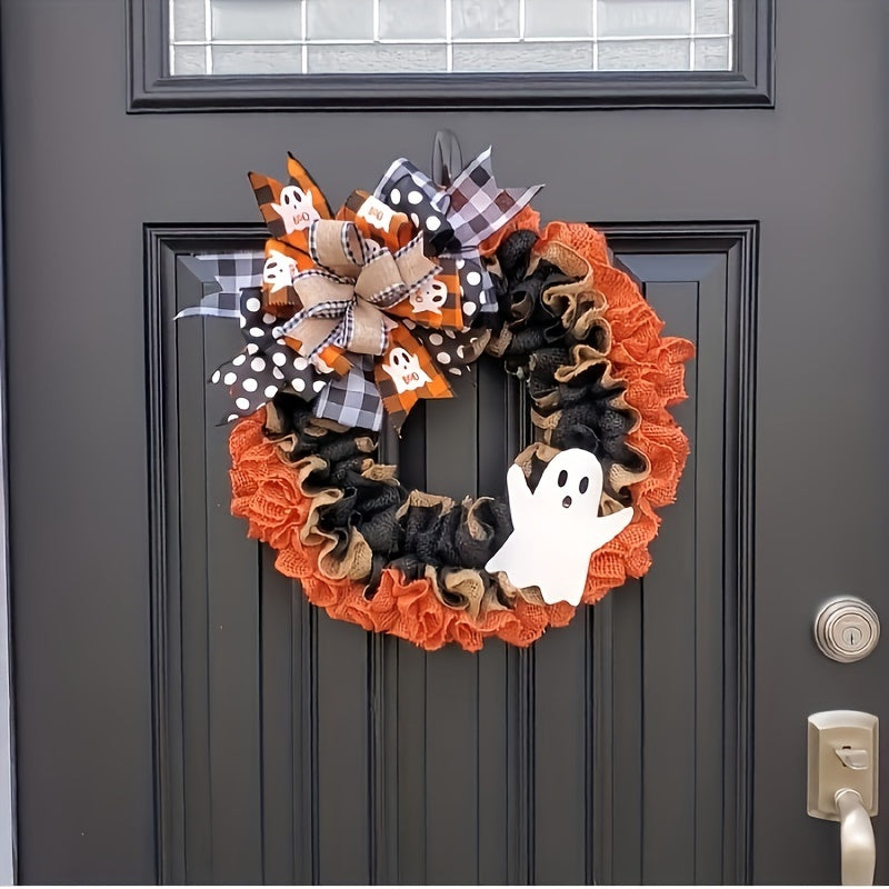 NNETM Halloween Wreath Indoor Holiday Decor-2