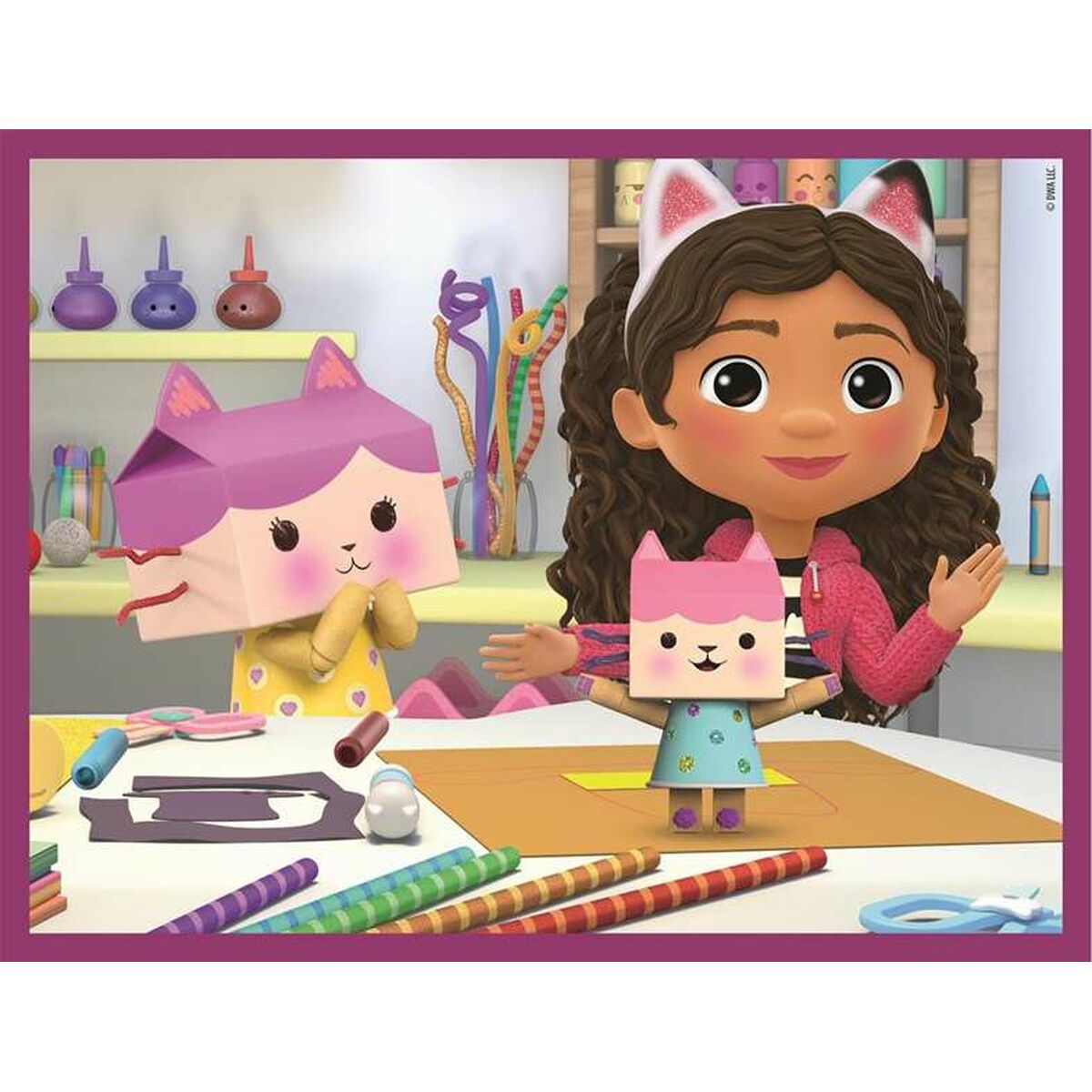 Child's Puzzle Gabby's Dollhouse-1