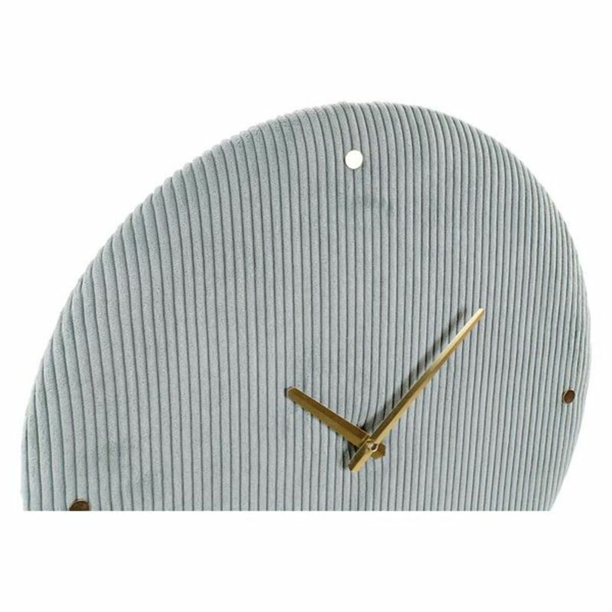 Wall Clock DKD Home Decor Green Pink 40,5 x 5,5 x 40,5 cm (2 Units)-1