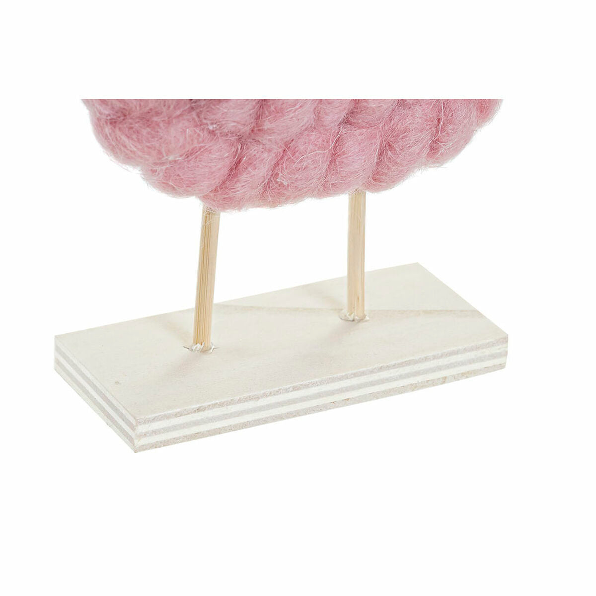 Christmas bauble DKD Home Decor Polyester Wood (2 pcs) (10 x 4 x 16 cm)-2