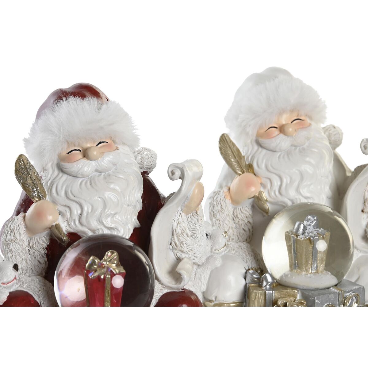 Christmas bauble DKD Home Decor Resin (2 Units) (14 x 12 x 14 cm)-2