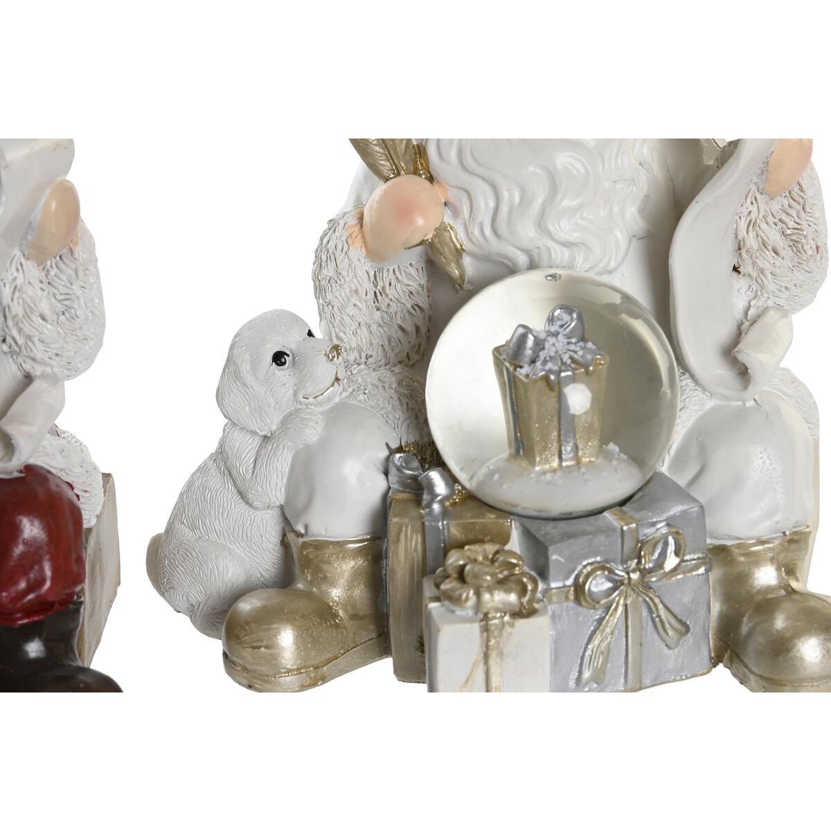 Christmas bauble DKD Home Decor Resin (2 Units) (14 x 12 x 14 cm)-1