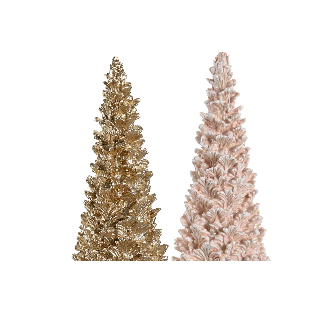 Christmas bauble DKD Home Decor Tree Resin (10,5 x 10,5 x 32 cm) (2 Units)-2
