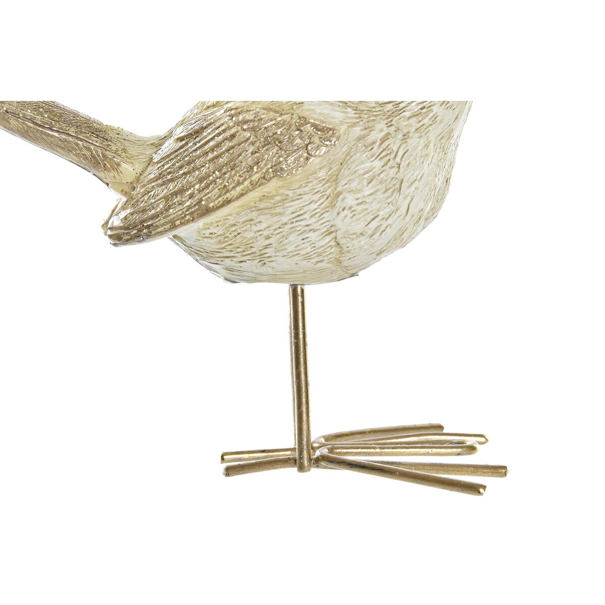 Christmas bauble DKD Home Decor Resin Bird (11 x 5 x 9,5 cm) (2 Units)-2