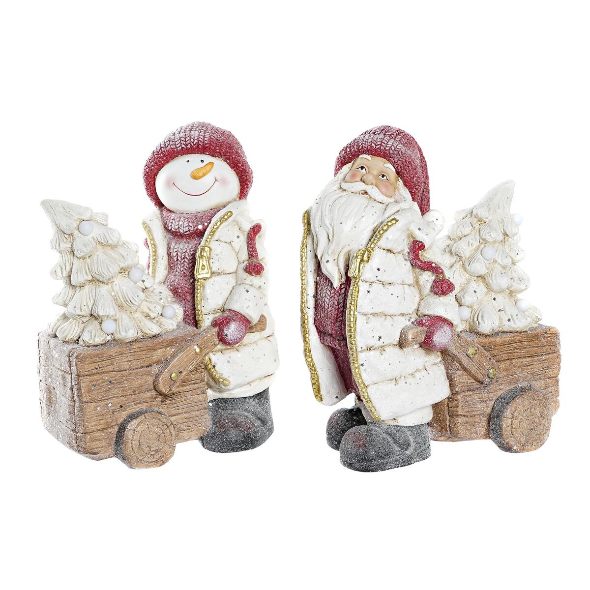 Christmas bauble DKD Home Decor Magnesium (35 x 23 x 42 cm) (2 Units)-0