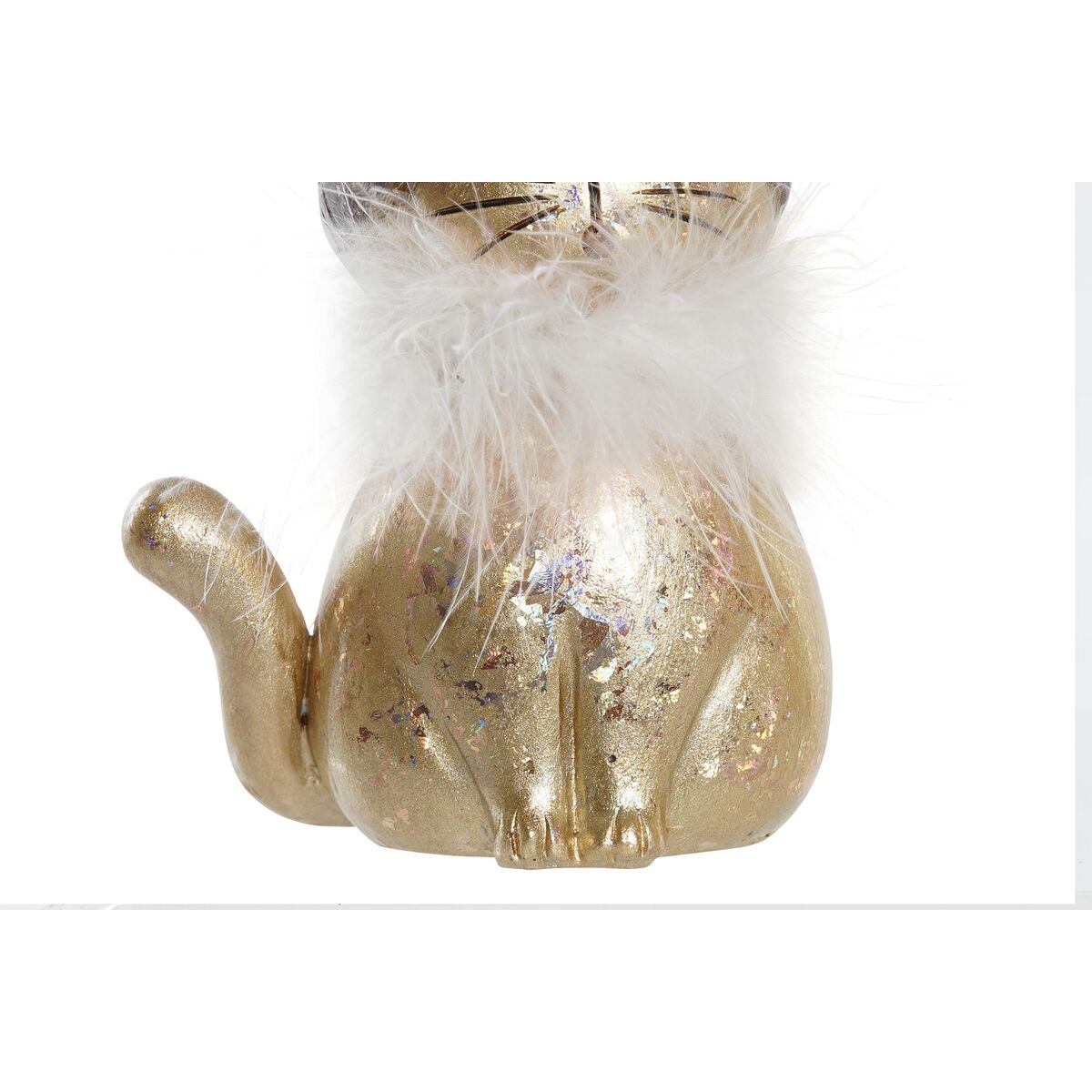 Christmas bauble DKD Home Decor Resin Cat (9 x 6 x 15 cm) (2 Units)-2