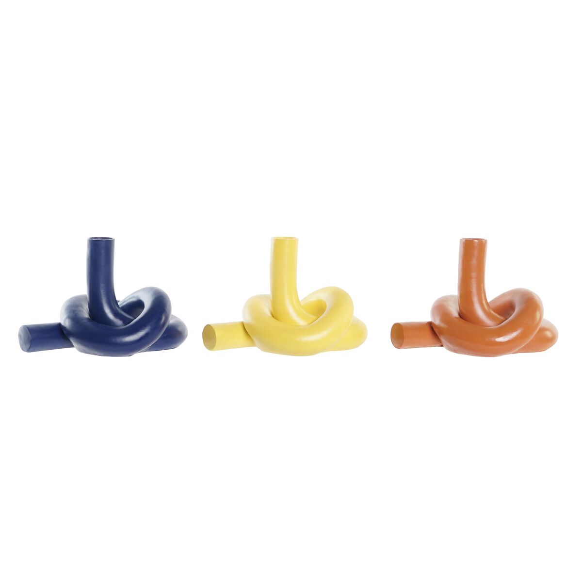 Vase DKD Home Decor Resin (20,5 x 16 x 15 cm) (3 Units)-0