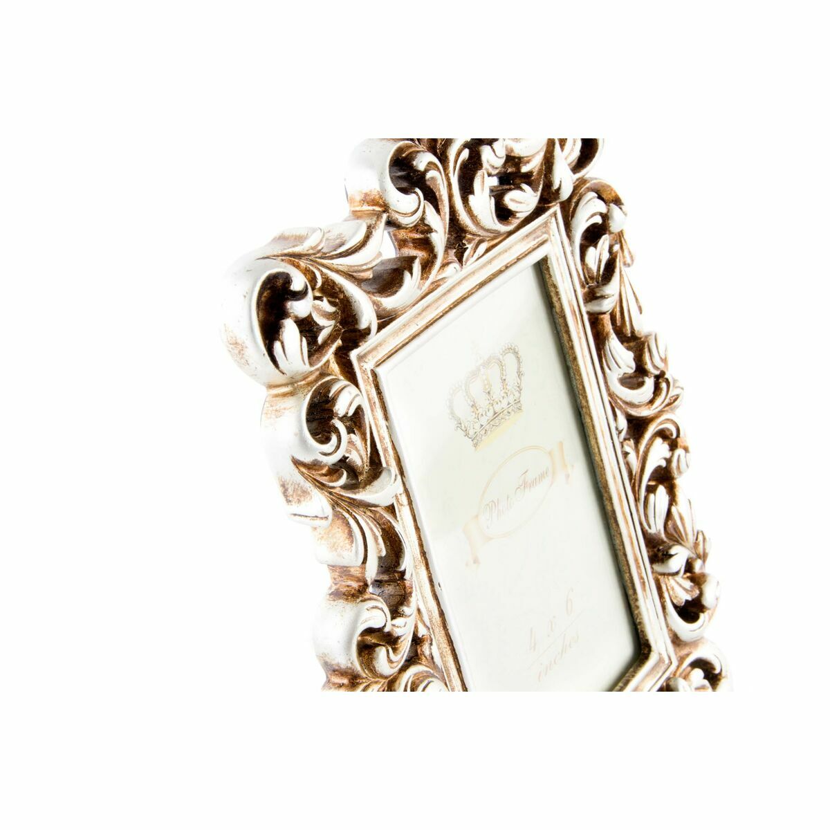 Photo frame DKD Home Decor 18 x 2 x 25 cm Golden Resin Shabby Chic-1