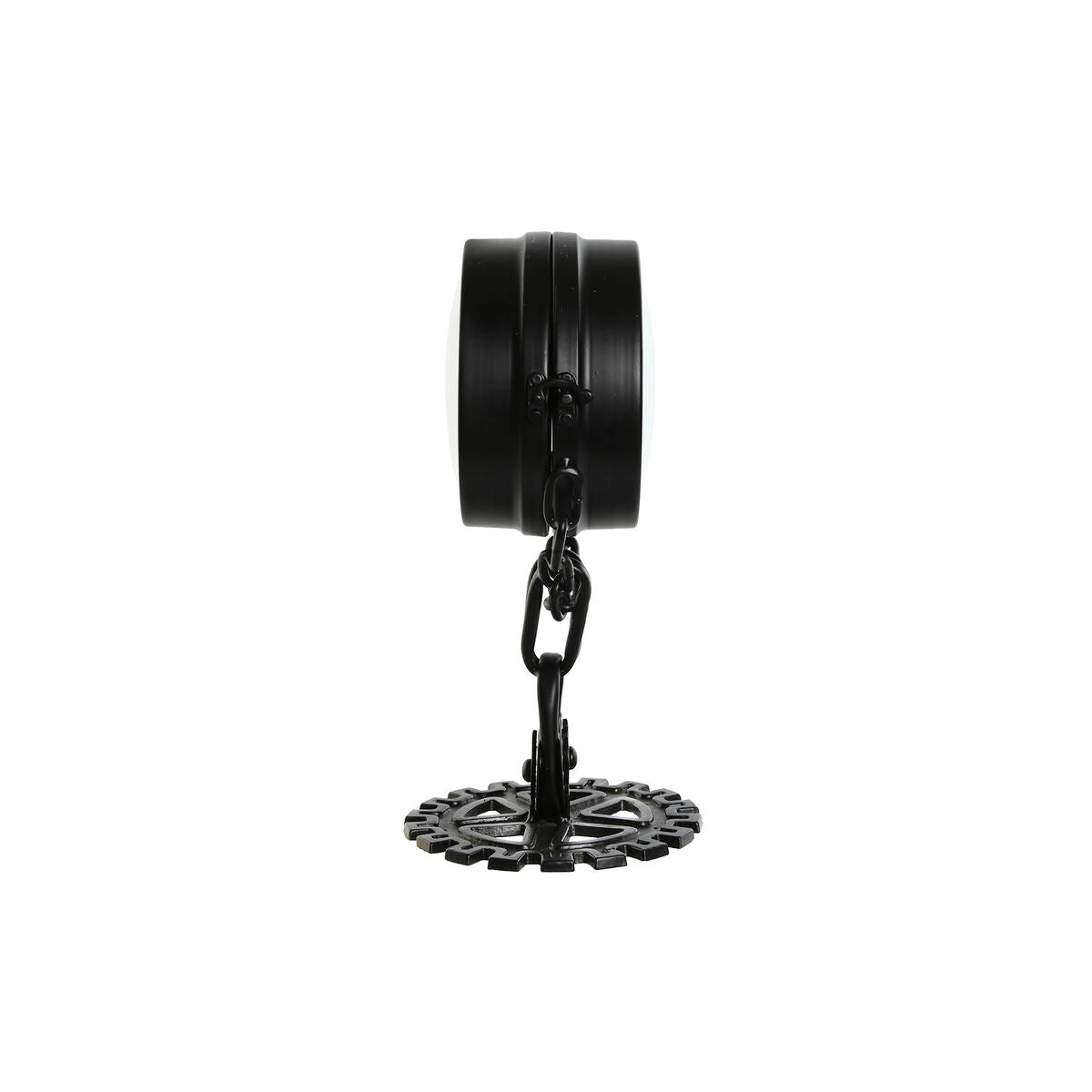 Table clock Home ESPRIT Black Silver-2