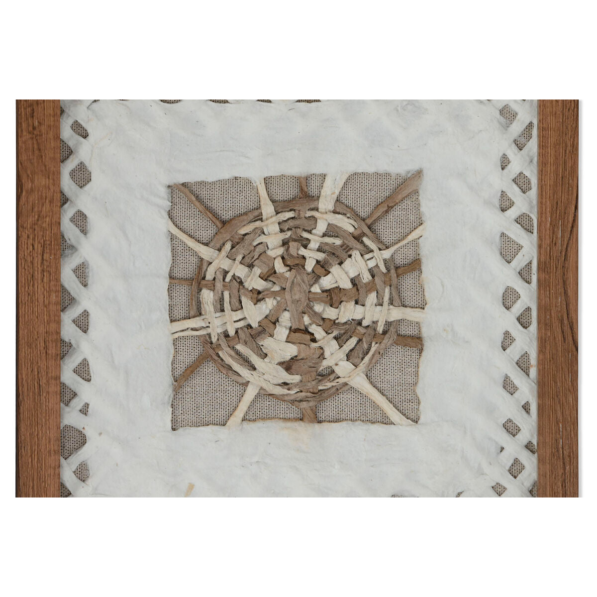 Set of 4 pictures Home ESPRIT Paper Crystal 22 x 2 x 22 cm-2