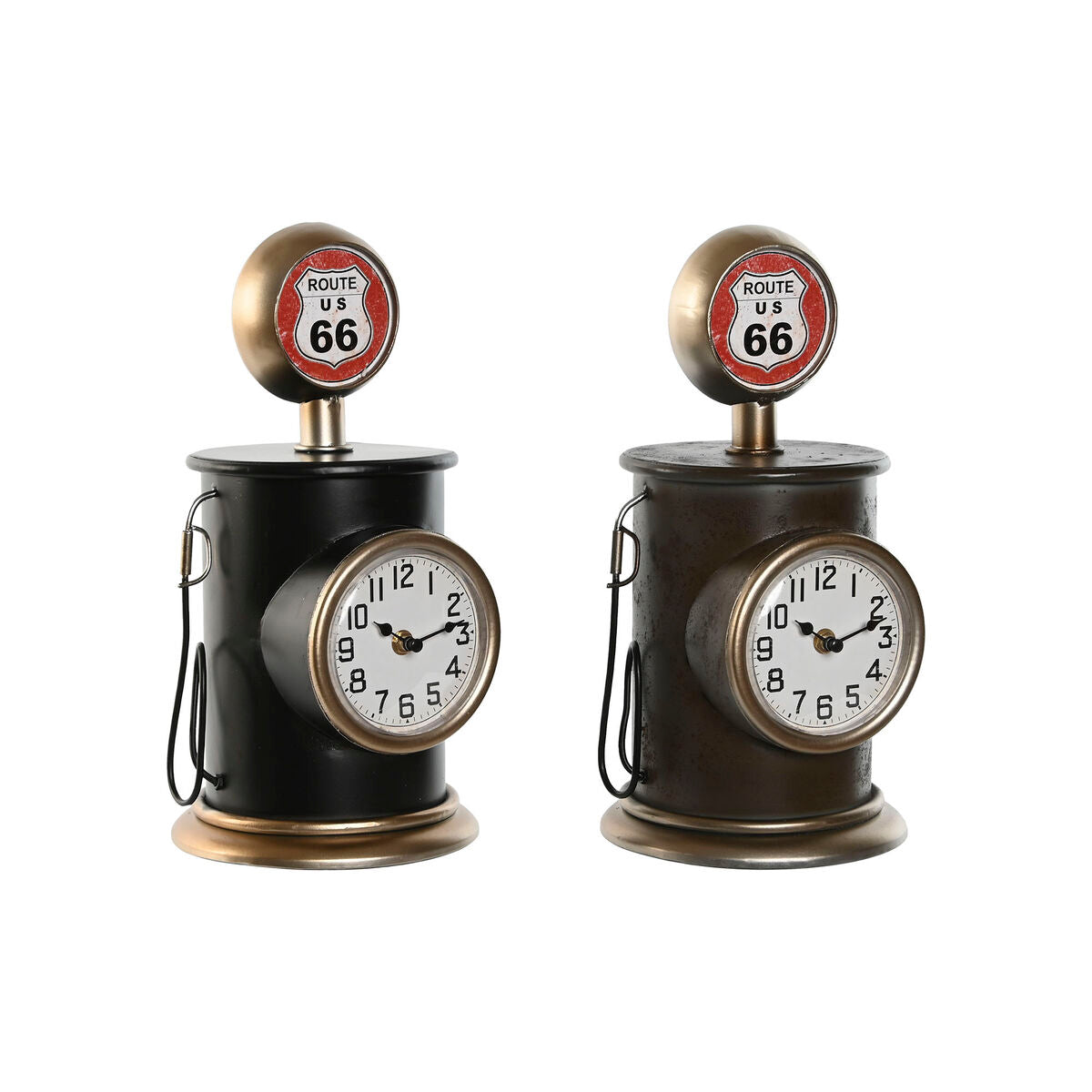 Table clock Home ESPRIT Multicolour Metal-0