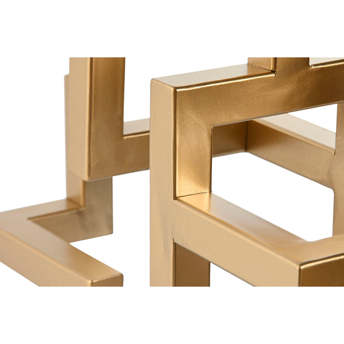 Candle Holder Home ESPRIT Golden Metal Modern 38 x 12 x 29 cm-1