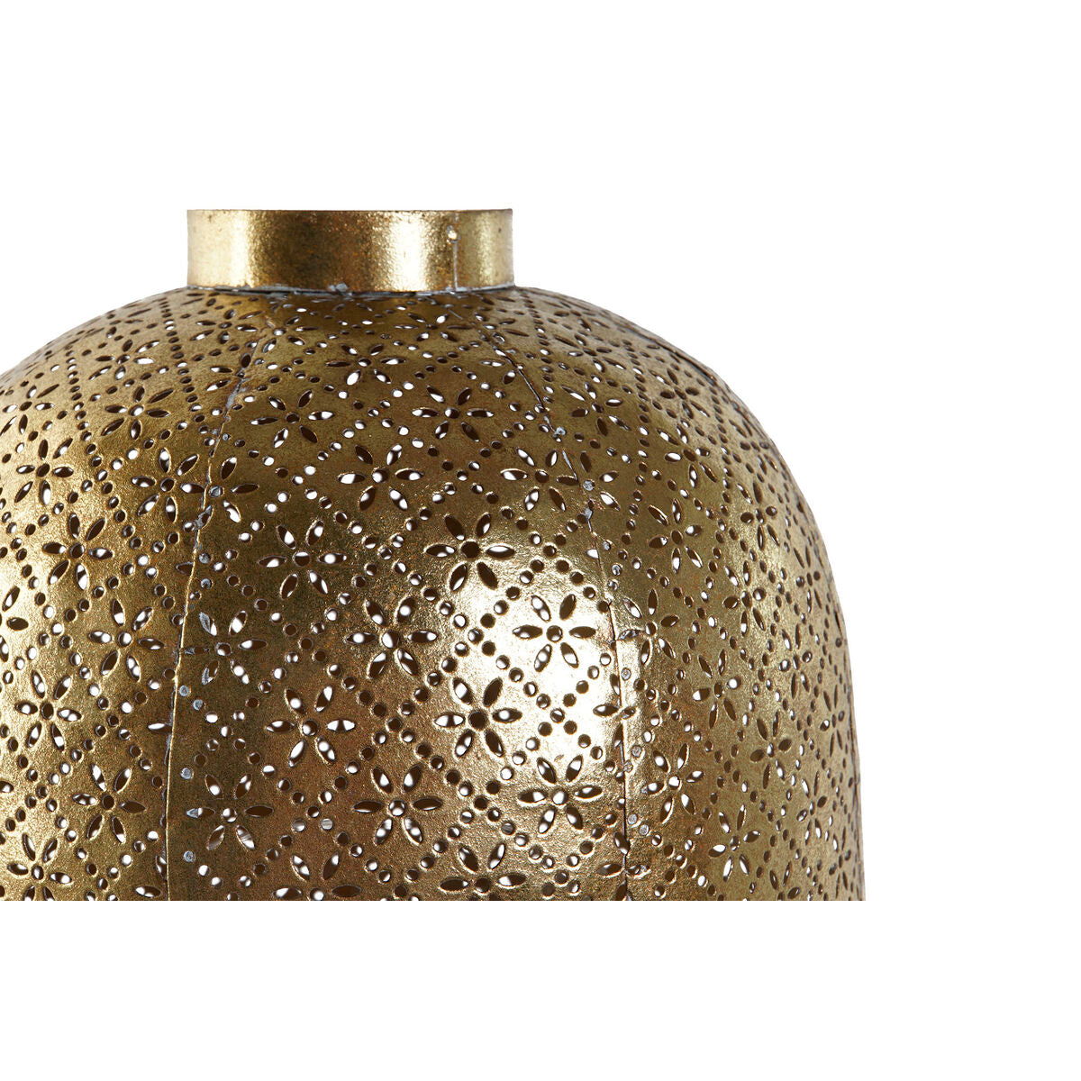 Candleholder Home ESPRIT Golden Metal Crystal 24 x 24 x 33 cm-3