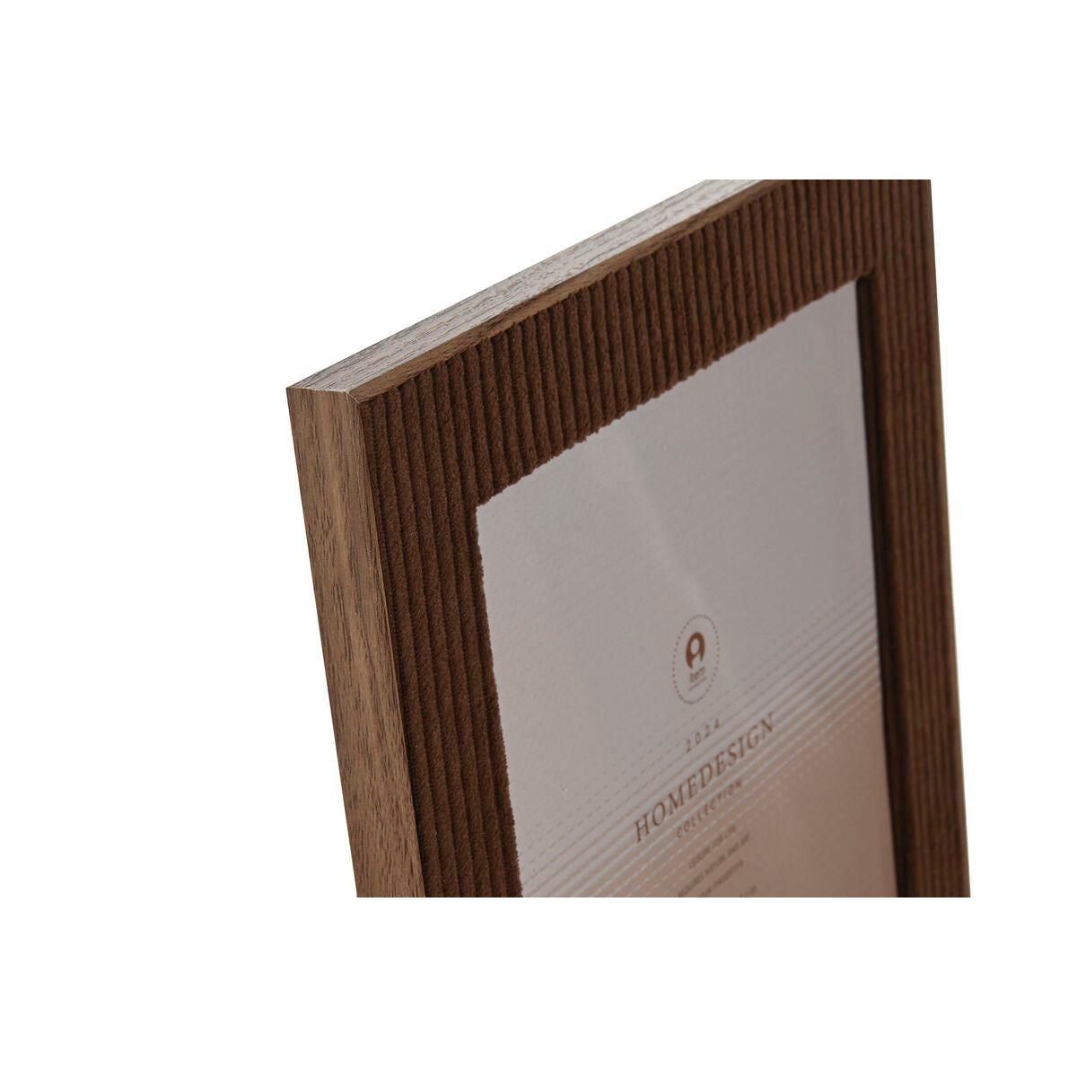 Photo frame Home ESPRIT Brown Beige Velvet Crystal Modern 26 X 2,8 X 31 cm (4 Units)-2