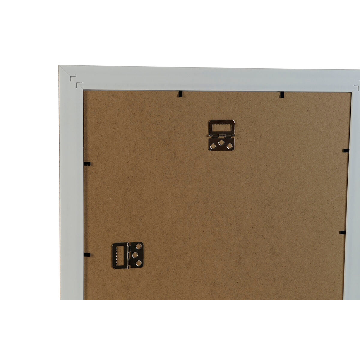 Photo frame Home ESPRIT Brown Beige Natural Ivory Crystal polystyrene Scandinavian 34 X 2 X 38 cm (4 Units)-1