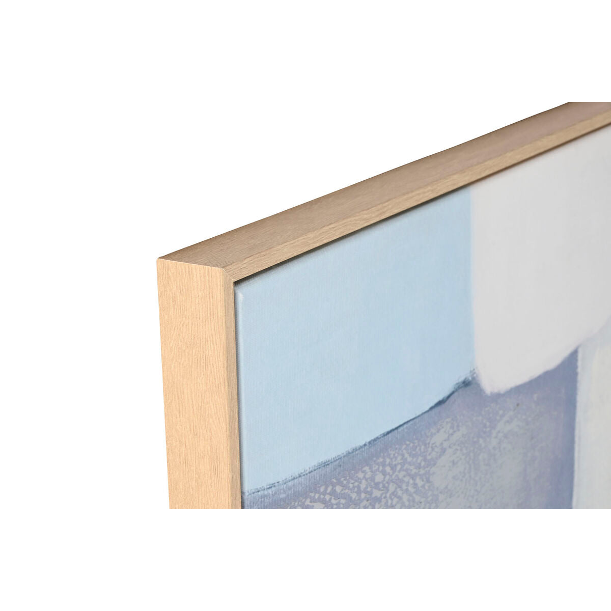 Painting Home ESPRIT Blue Abstract Urban 100 x 4 x 140 cm (2 Units)-3