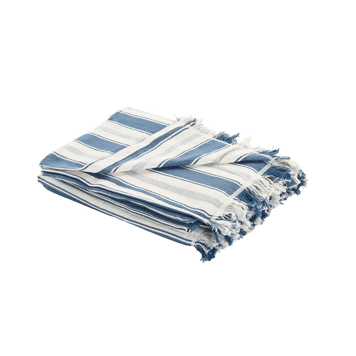 Bed Cover Home ESPRIT Blue Grey-0