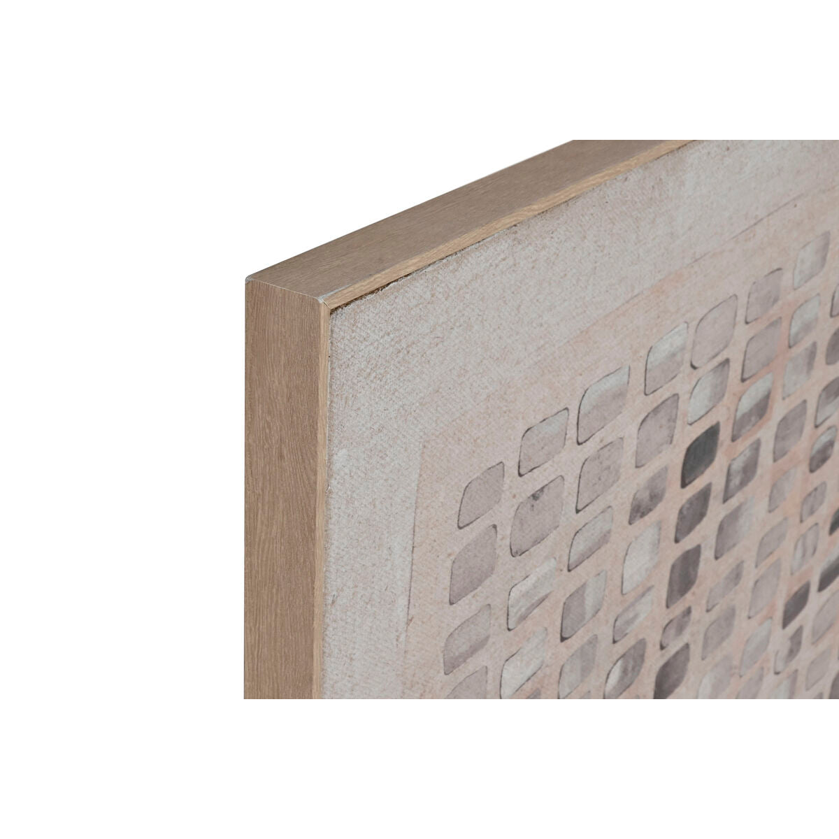Painting Home ESPRIT White Beige Modern Scandinavian 100 x 4 x 100 cm-3