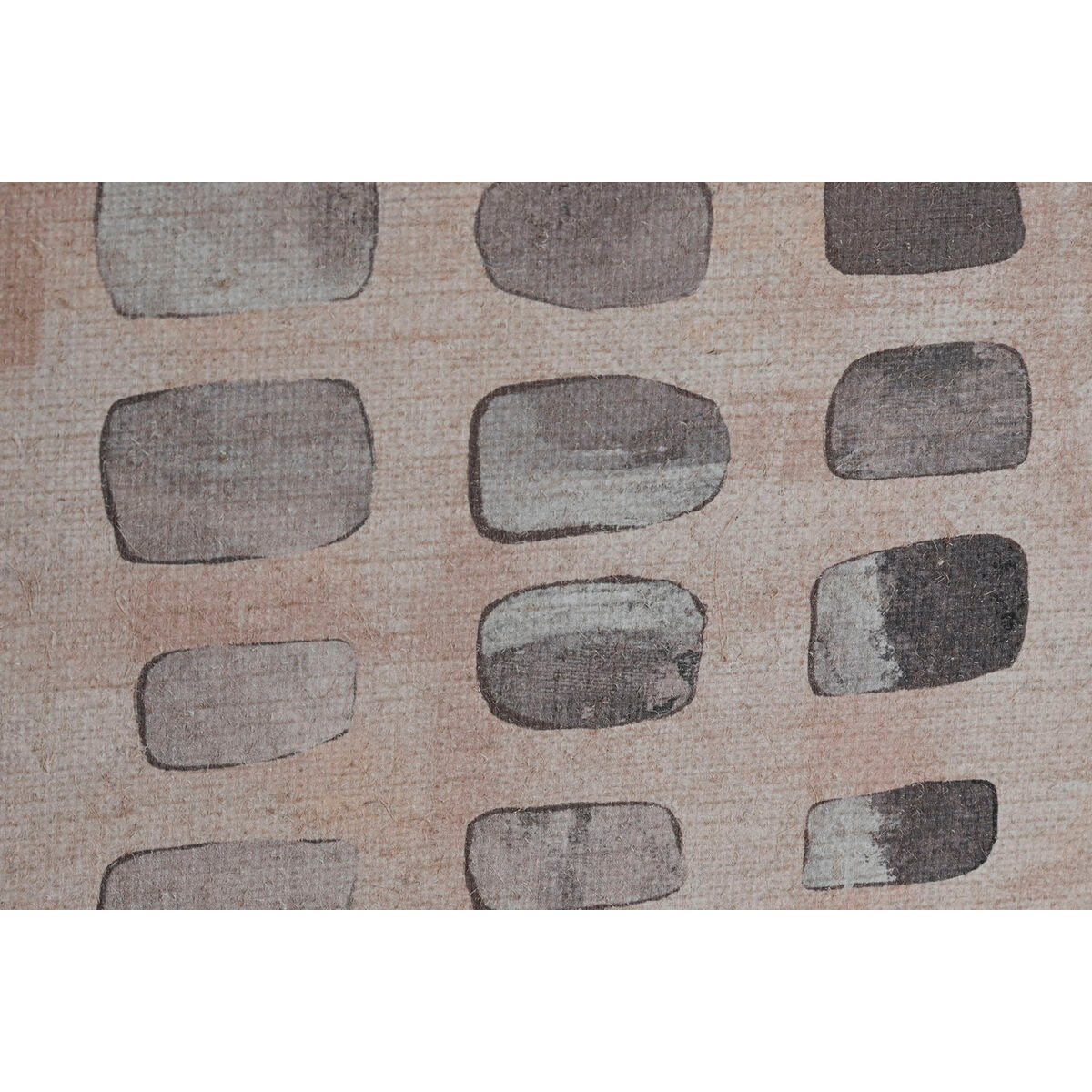 Painting Home ESPRIT White Beige Modern Scandinavian 100 x 4 x 100 cm-2