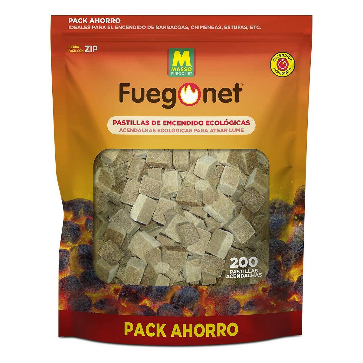 Firelighters Massó 200 Units-0