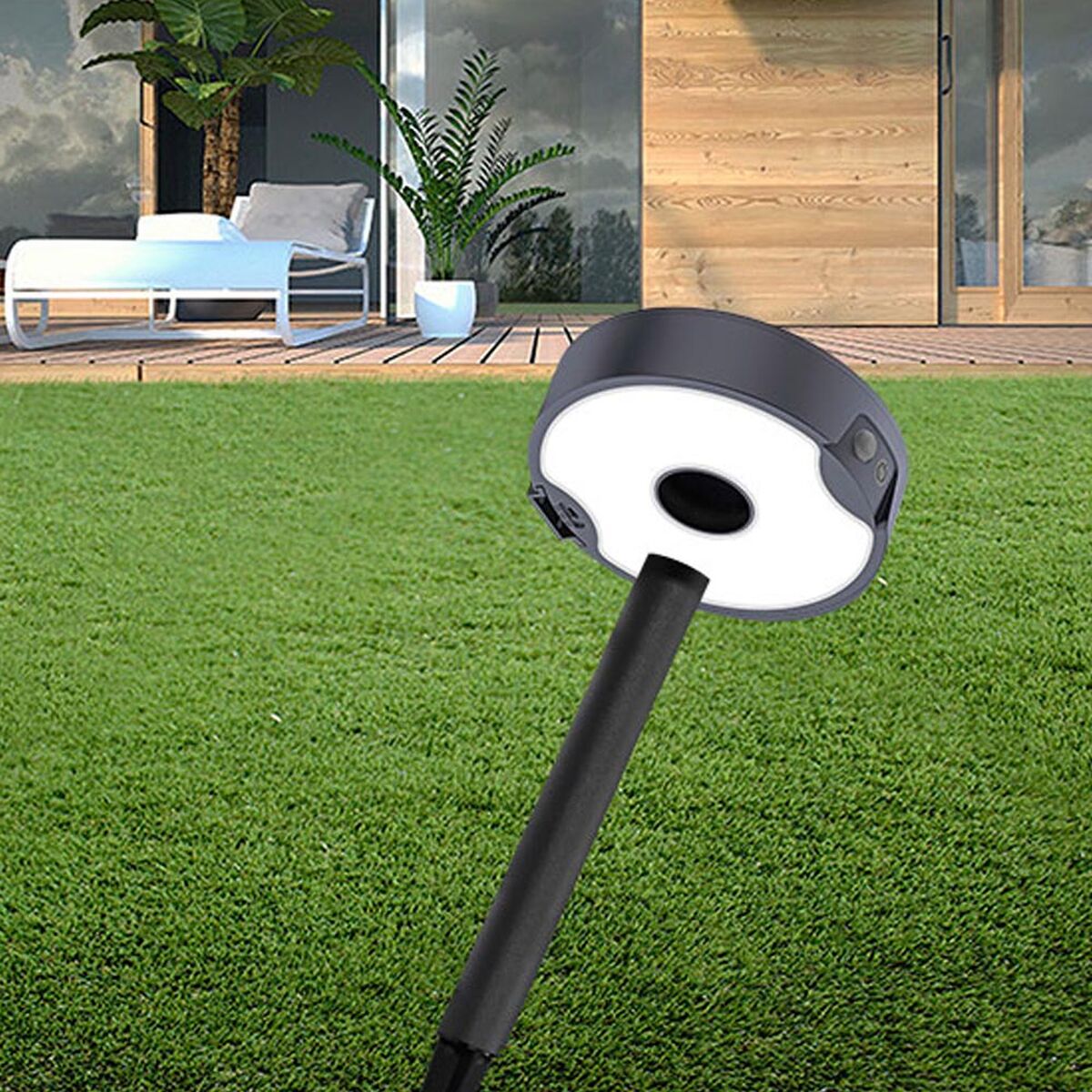 Wall Light EDM 31820 Polycarbonate ABS 4 W 500 lm Solar garden lights (3000 K) (4000 K) (6500 K)-4
